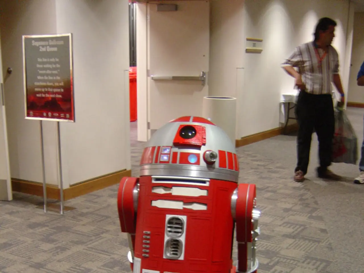 Robot from Germany assists humans in construction, accurately lays bricks for wall creation