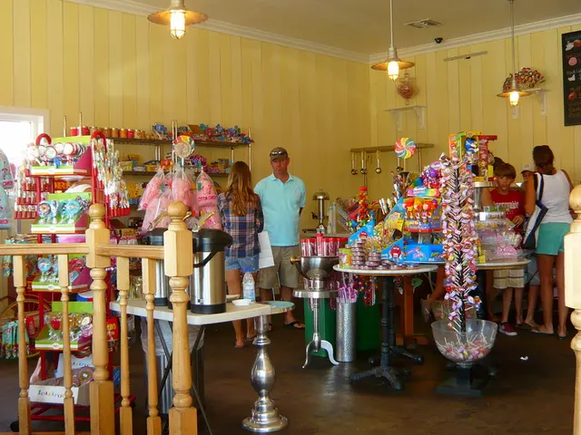 Enhanced visual displays and technology tools reinforce the recognition of beauty brand identity.