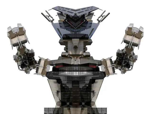 Humanoid robot, developed by a Chinese tech company, shown to outpace humans in a running race...