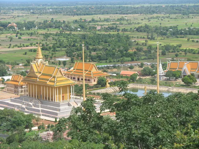 Discovered: A 400-mile long series of ancient volcanoes fossilized in southern China by geologists.