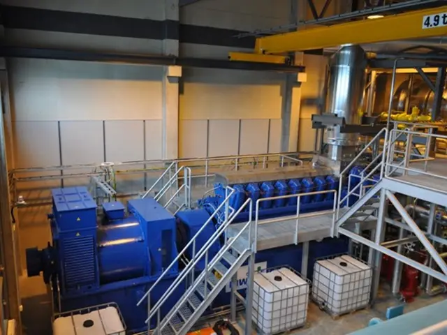 Unmanned cargo-carrying aircraft in operation