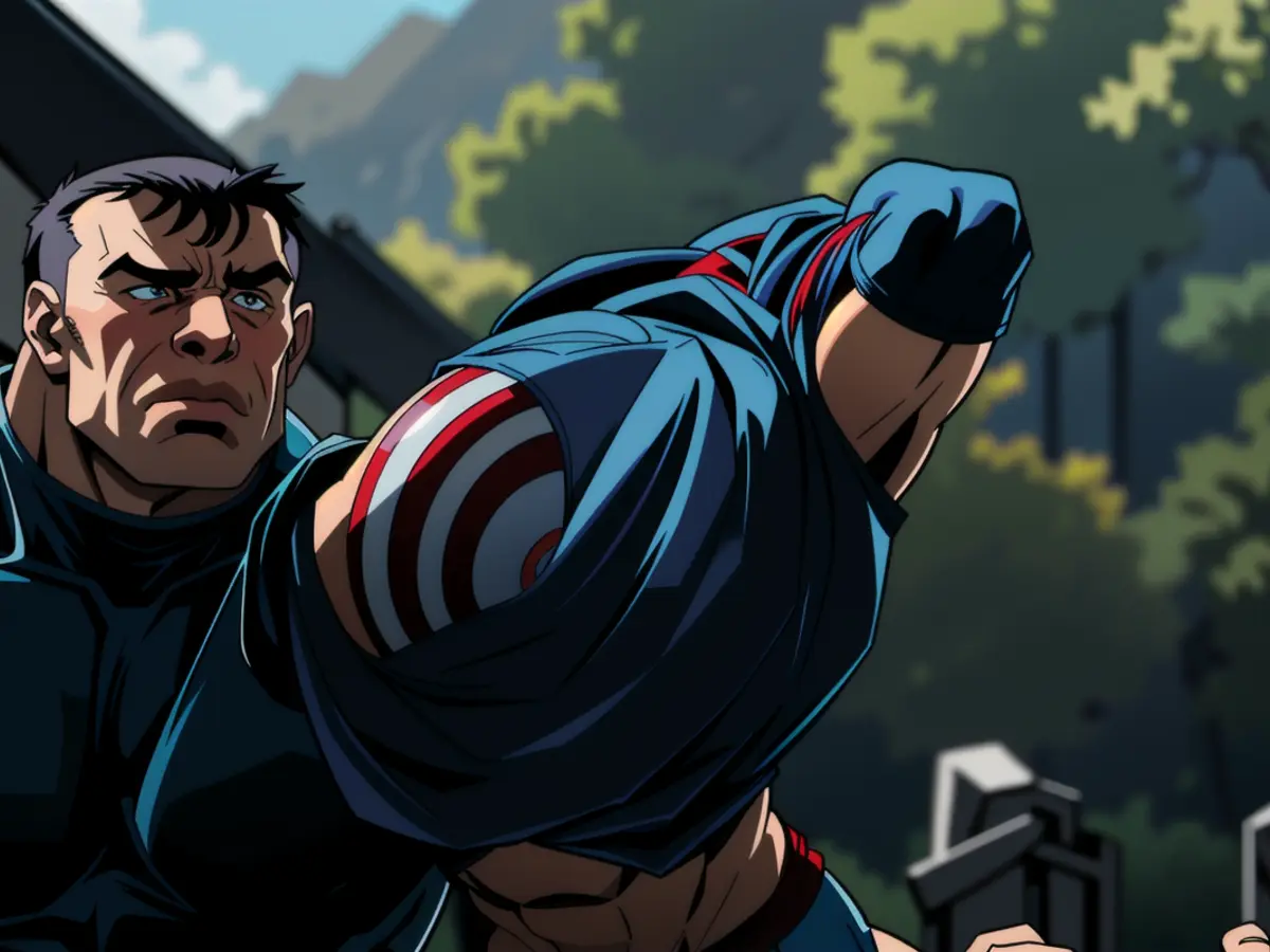 Leaked Captian America 4 Image – Giancarlo Snapshot Production Company Marvel Studios Presents: